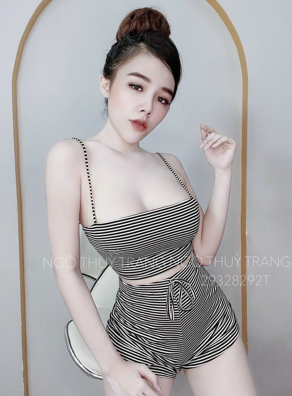 HCM( ảnh thật) sét bộ 2 dây thun xinh