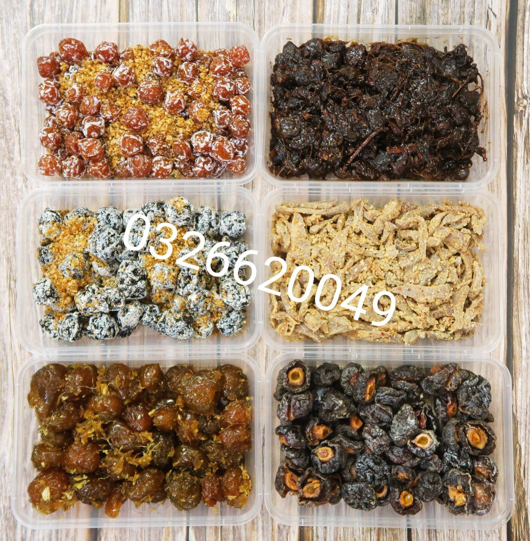 Mơ Đào Xẻ Muối Ớt - Hộp Lớn