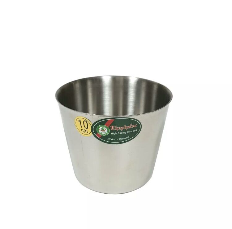 Bộ 10 ly làm đá inox 304 size 10cm,9cm,8cm