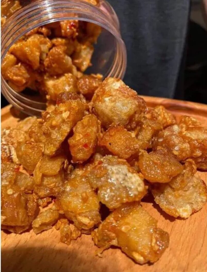 Tóp mỡ loại ngon rim tỏi ớt 150gram 🌶️🧄