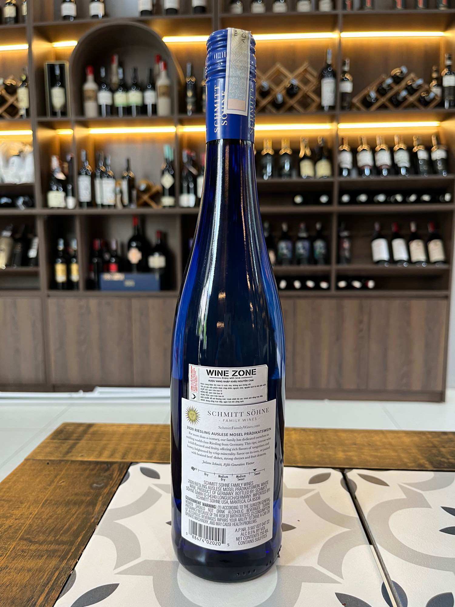 Vang Đức Schmitt Sohne Auslese Riesling