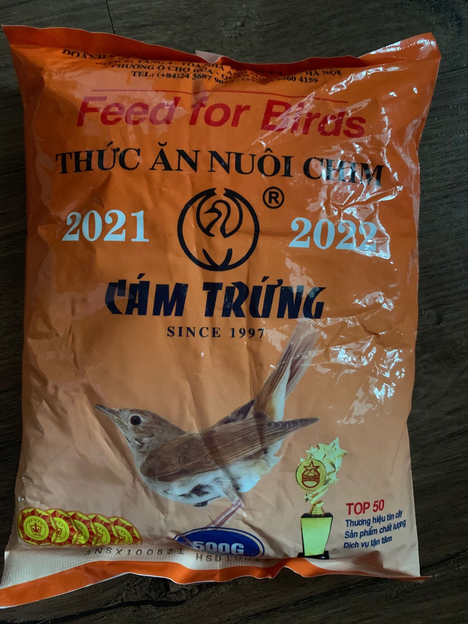Thức ăn cho chim ăn cám Ba Vì-500g