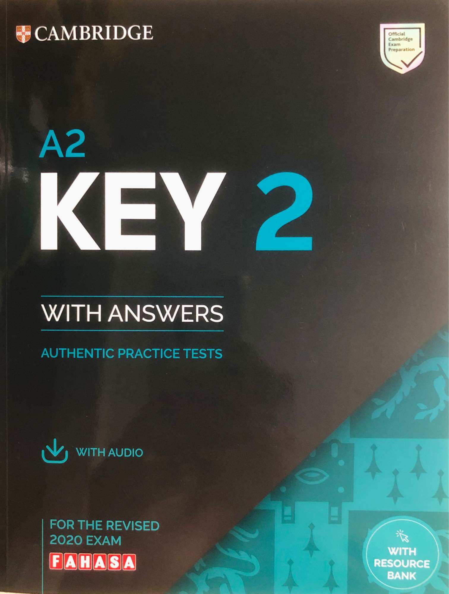 Cambridge - A2 KEY with Answers (with Audio)