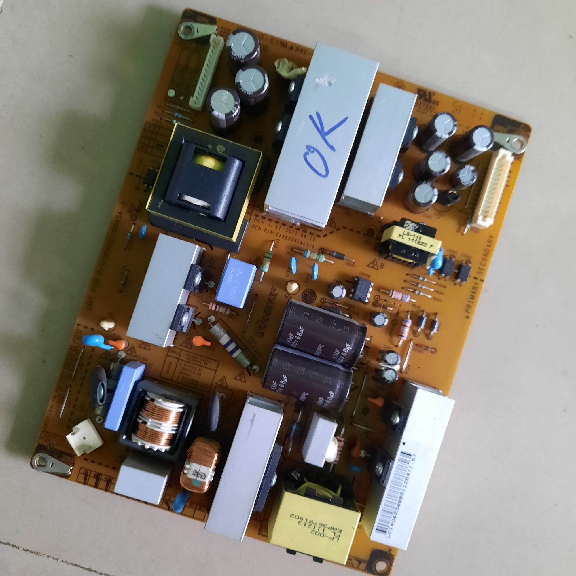Bo mạch nguồn tivi lg 32lk310