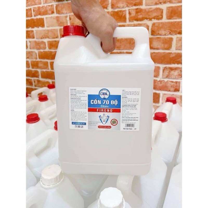 Cồn 70 Độ - Cồn Y Tế Sát Khuẩn Can 5 Lít