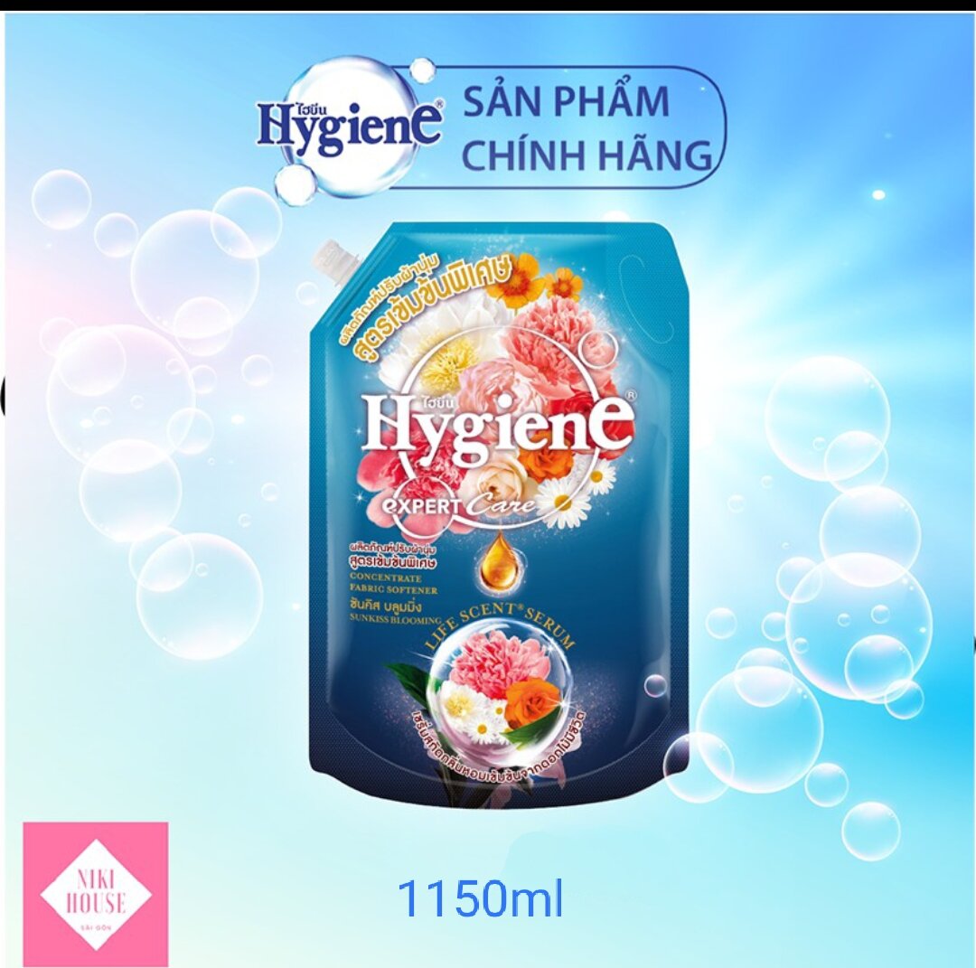 Nước xả vải Đậm Đặc Thái Lan HYGIENE 1150ml-1300ml (túi)