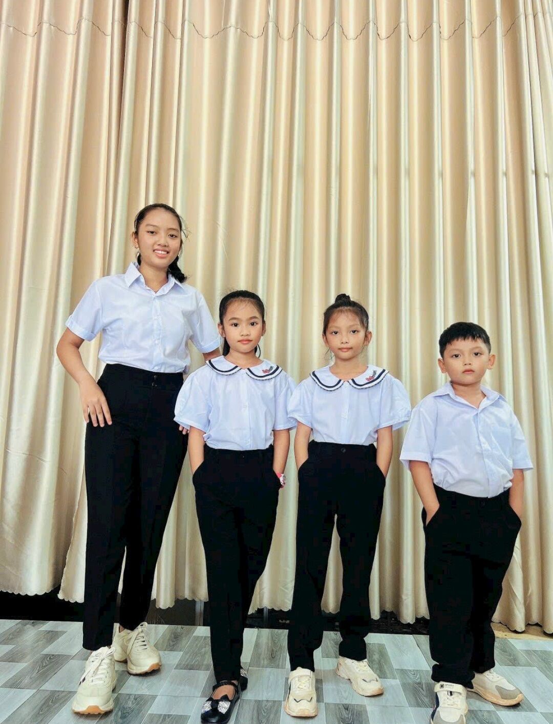 Quần tây học sinh cấp 1 cấp 2