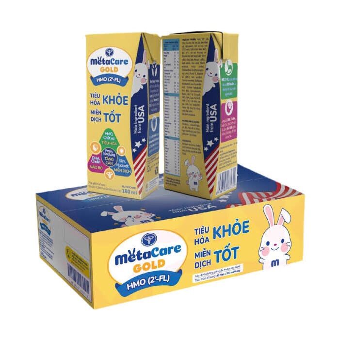 Thùng 48 hộp sữa metacare gold 110ml