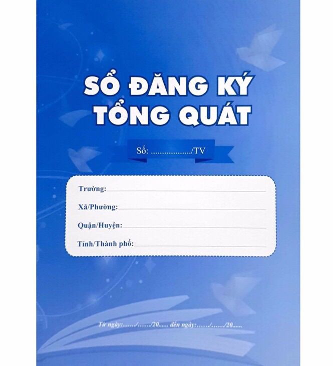 Sổ đăng ký tổng quát