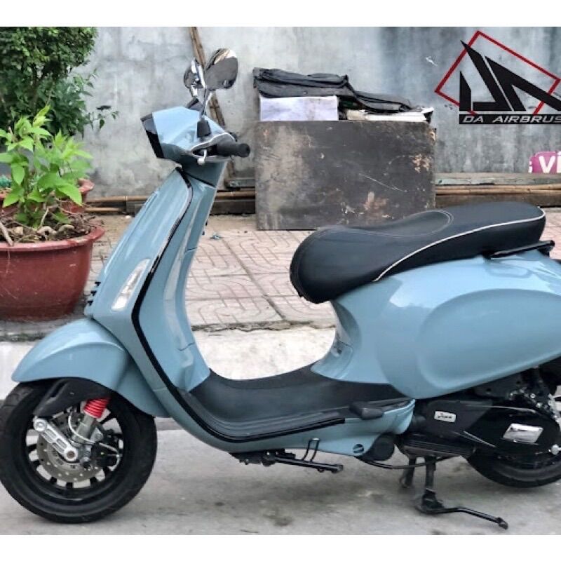 Sơn Màu Xanh Ximang ( sơn oto - xe máy ) Đóng lon tùy chọn