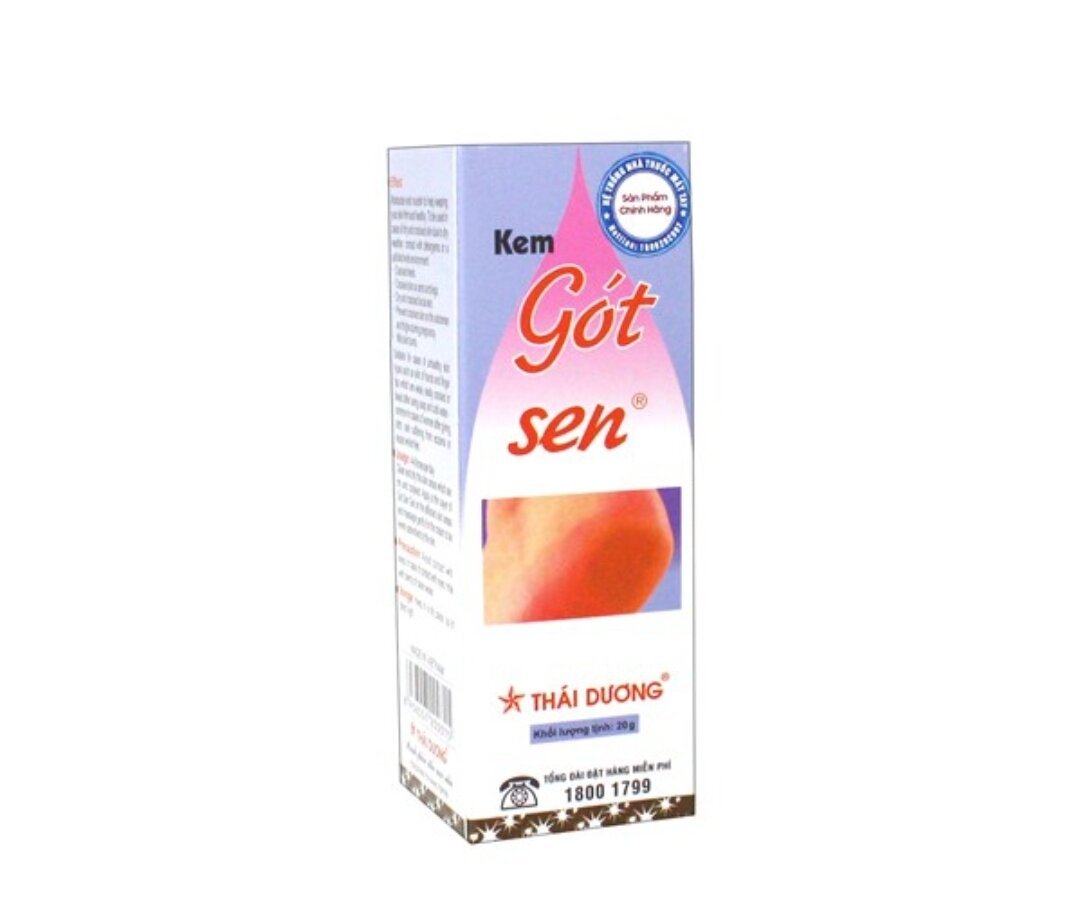 Kem bôi Gót sen