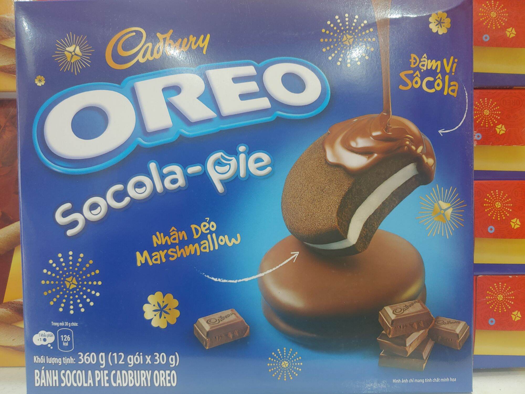 Bánh Oreo socola pie