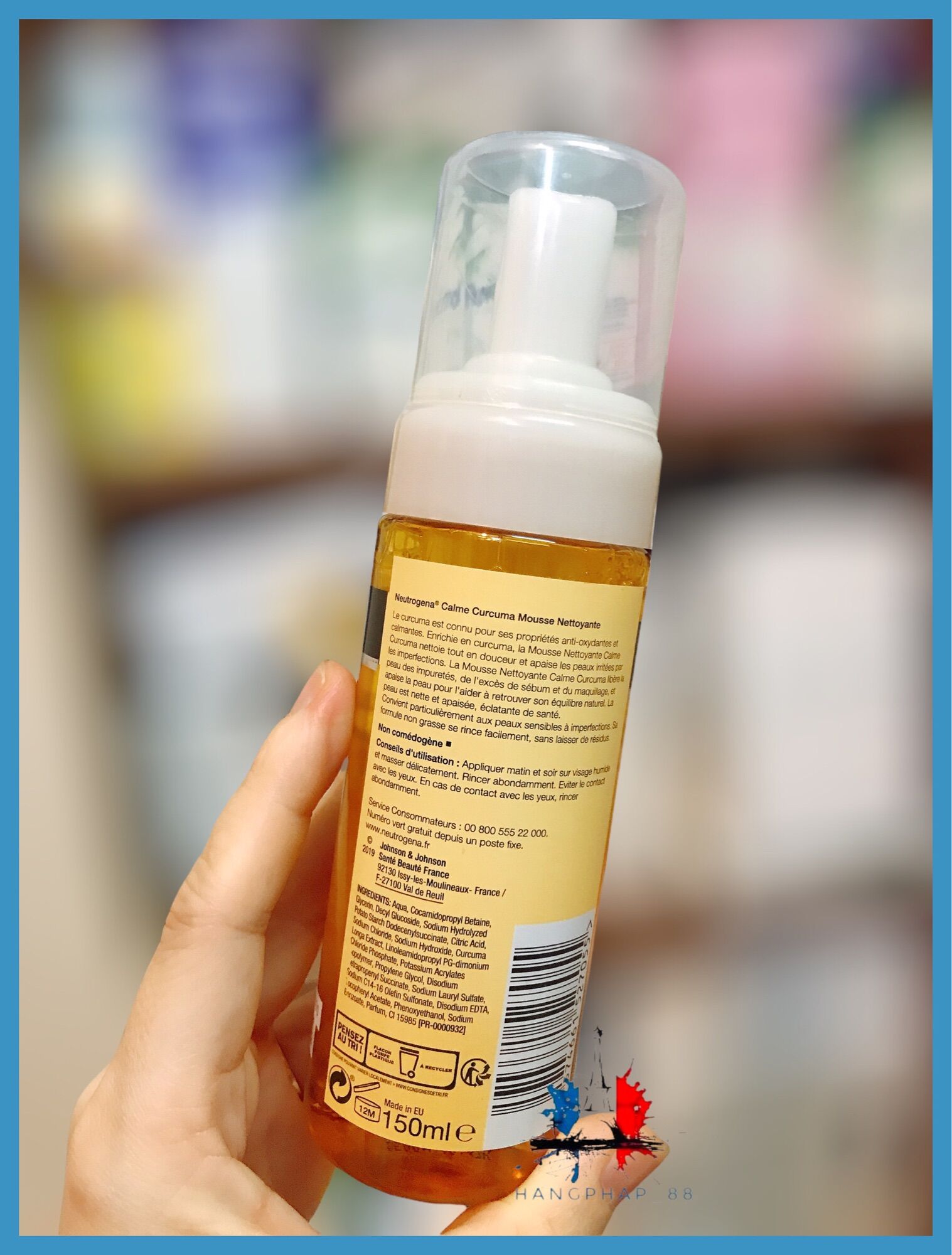 Sữa rửa mặt tinh chất nghệ  Neutrogena 150ml