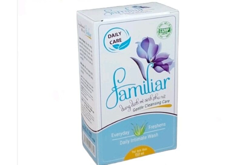 Dung Dịch Vệ Sinh Phụ Nữ Familiar chai 80ml
