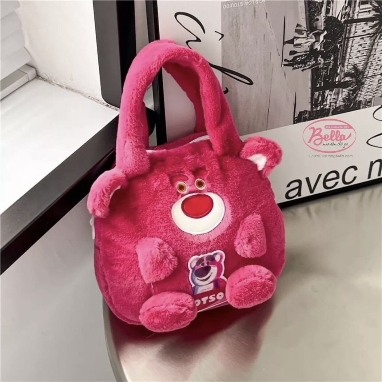 Túi Gấu Dâu LOTSO DỄ THƯƠNG