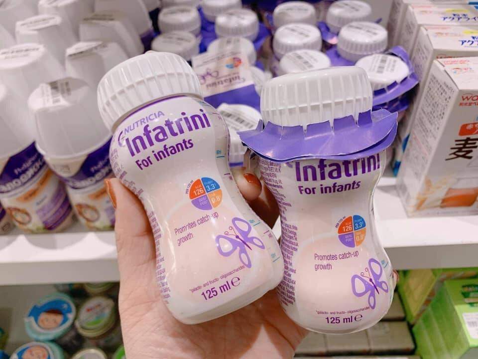 Sữa Nước Cao Năng Lượng Nutricia Infatrini 125Ml