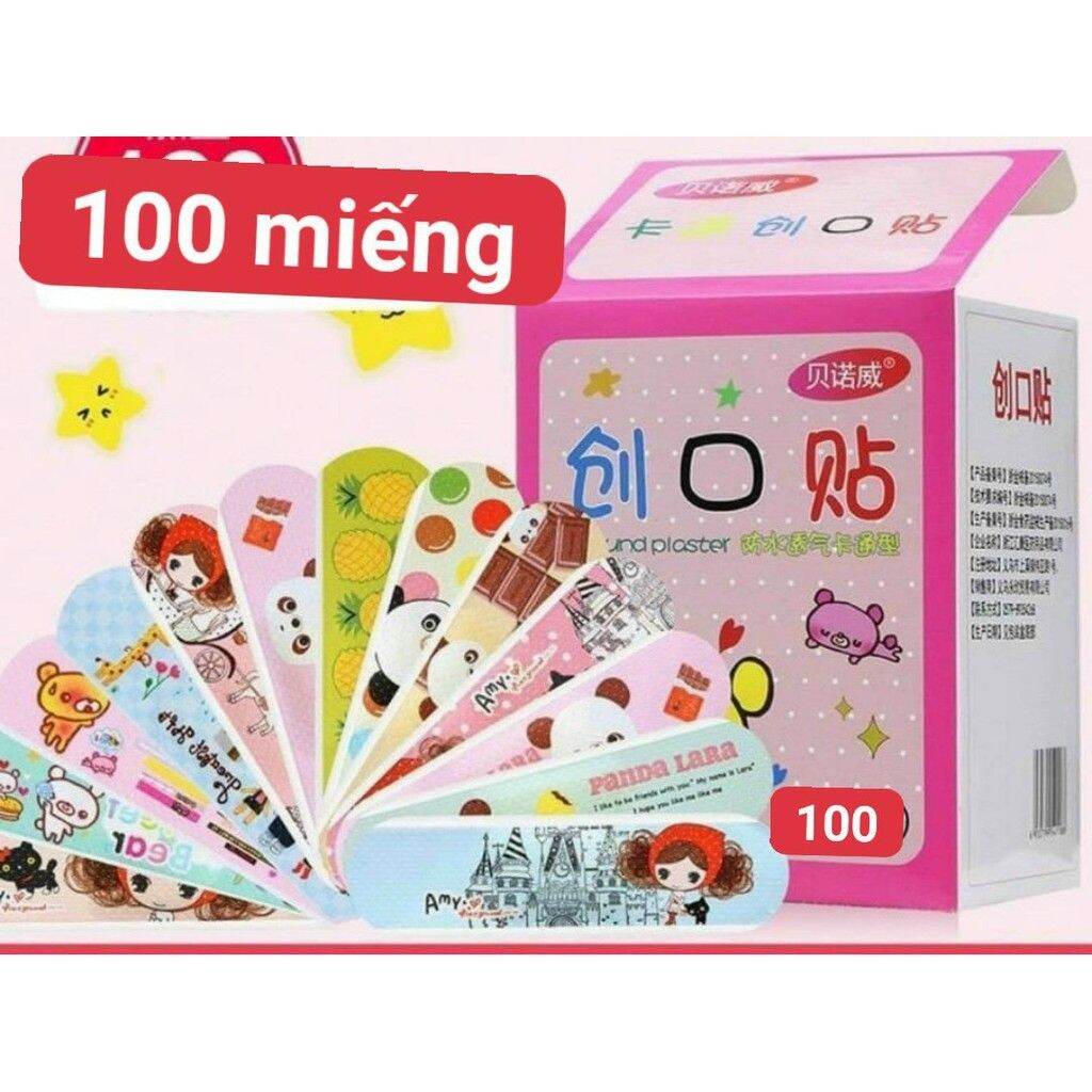 BĂNG DÁN Y TẾ HỘP 100 MIẾNG