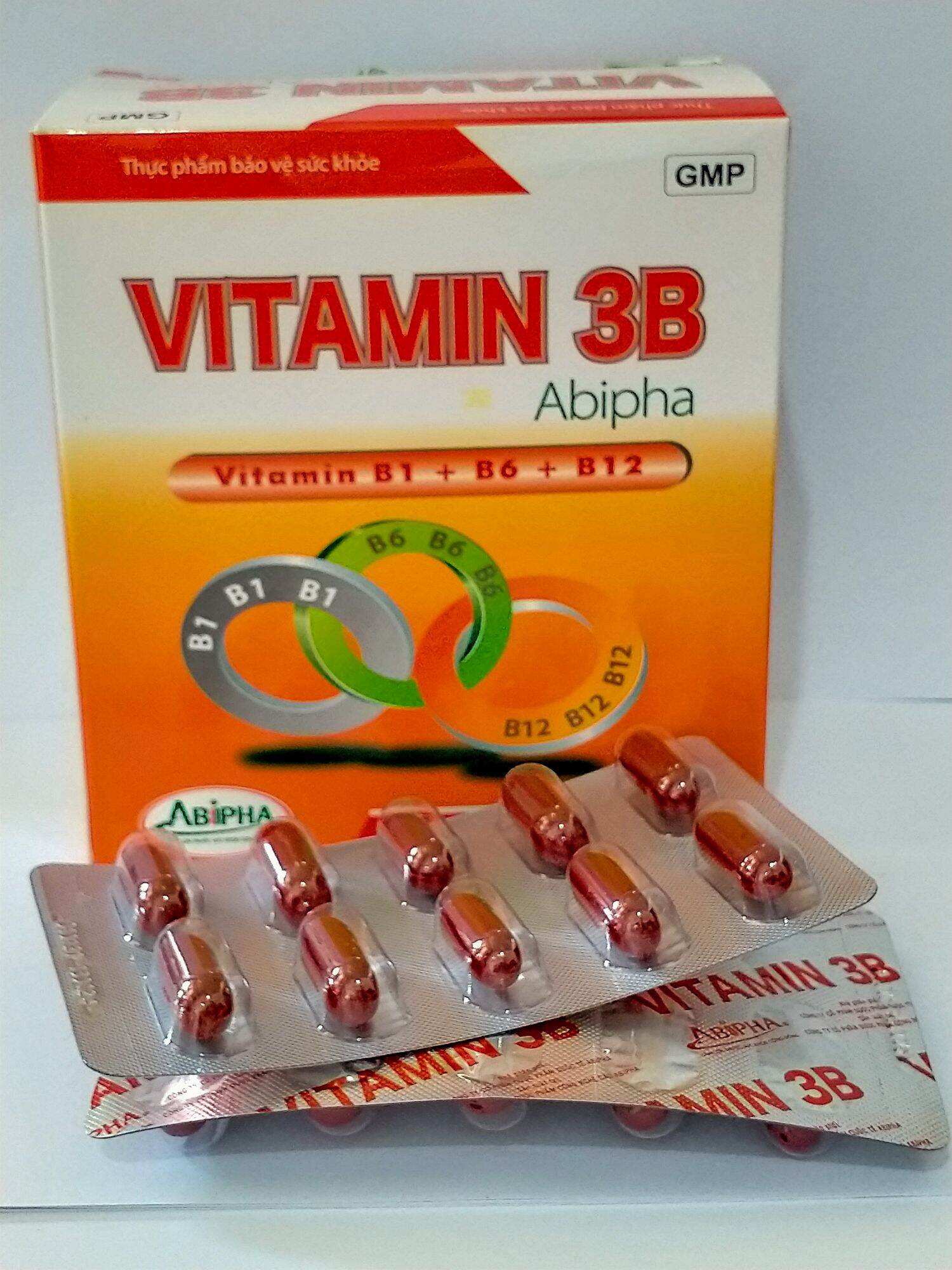 VITAMIN 3B Abipha Hộp 100 viên