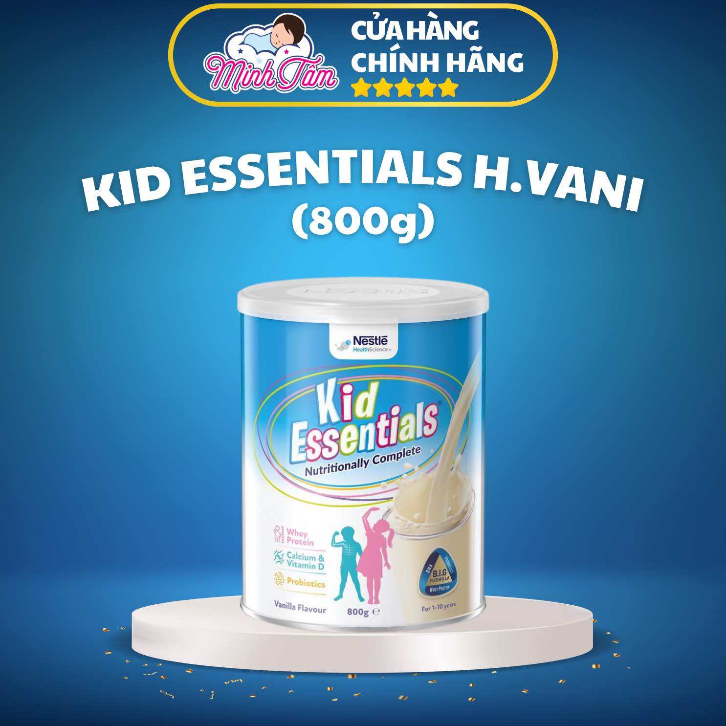 Sữa bột Kid Essentials nhập khẩu Úc lon 800g - cho trẻ biếng ăn