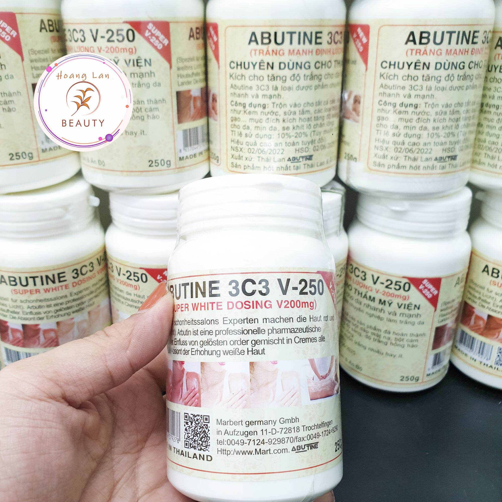 Kem Body Abutine 3c3  Thái 250gr