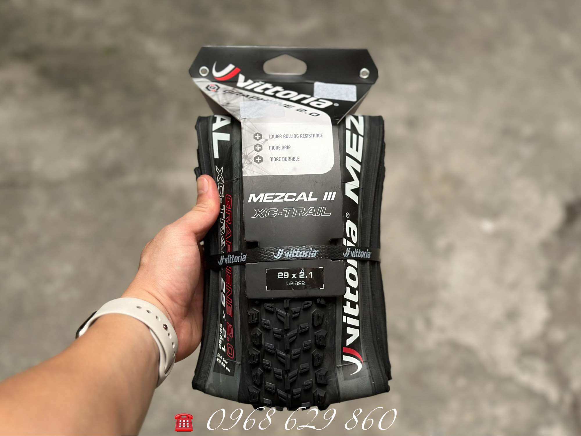 Lốp xe đạp mtb vittoria mezcal iii xc race graphene 2.0 tlr 29 x 2.1