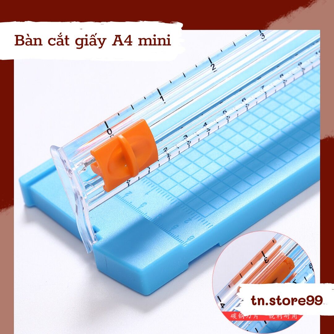 BÀN CẮT GIẤY KHỔ A4 MINI SIÊU TIỆN LỢI