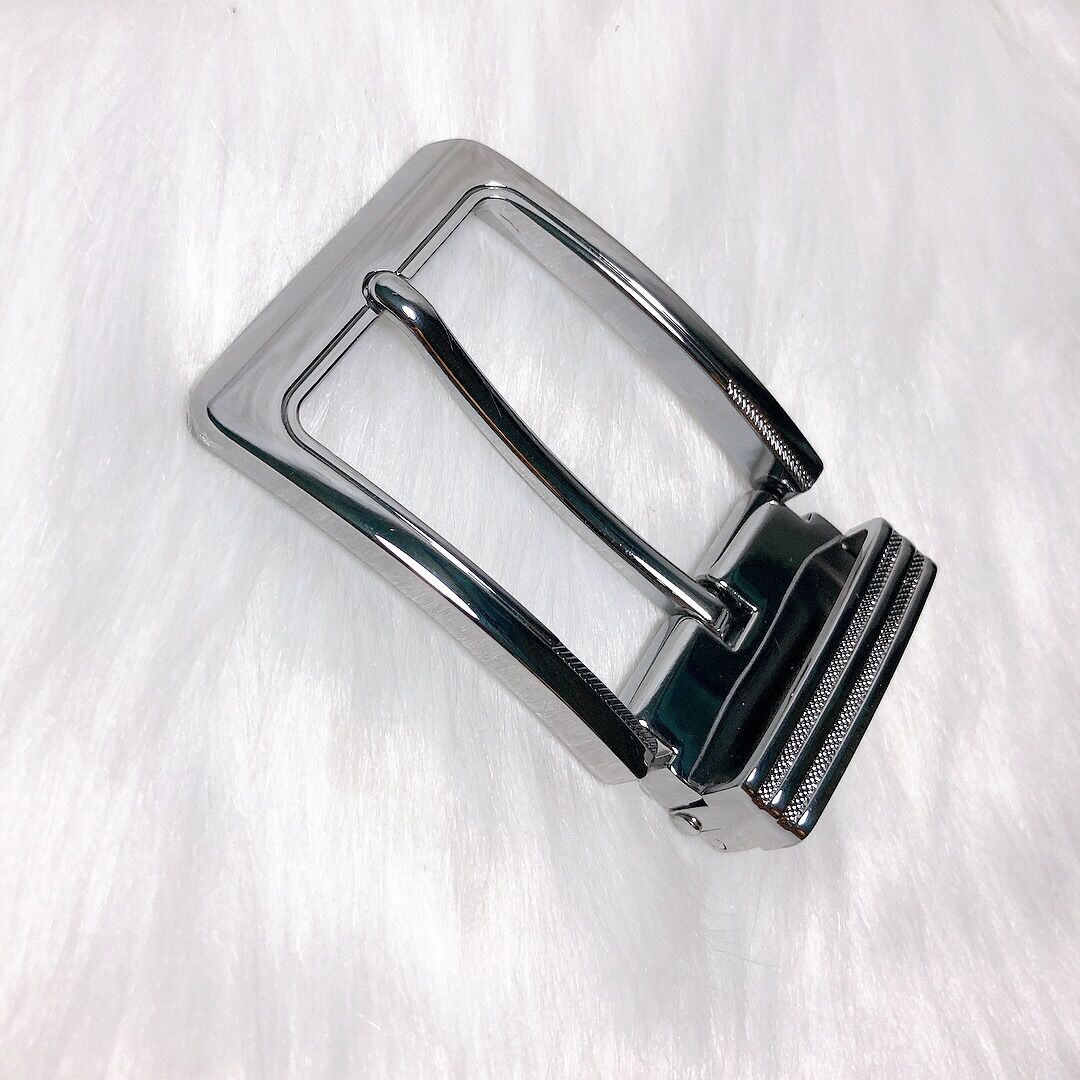 Mặt khoá thắt lưng (đầu dây nịt), mặt kim, bản rộng  3.5cm