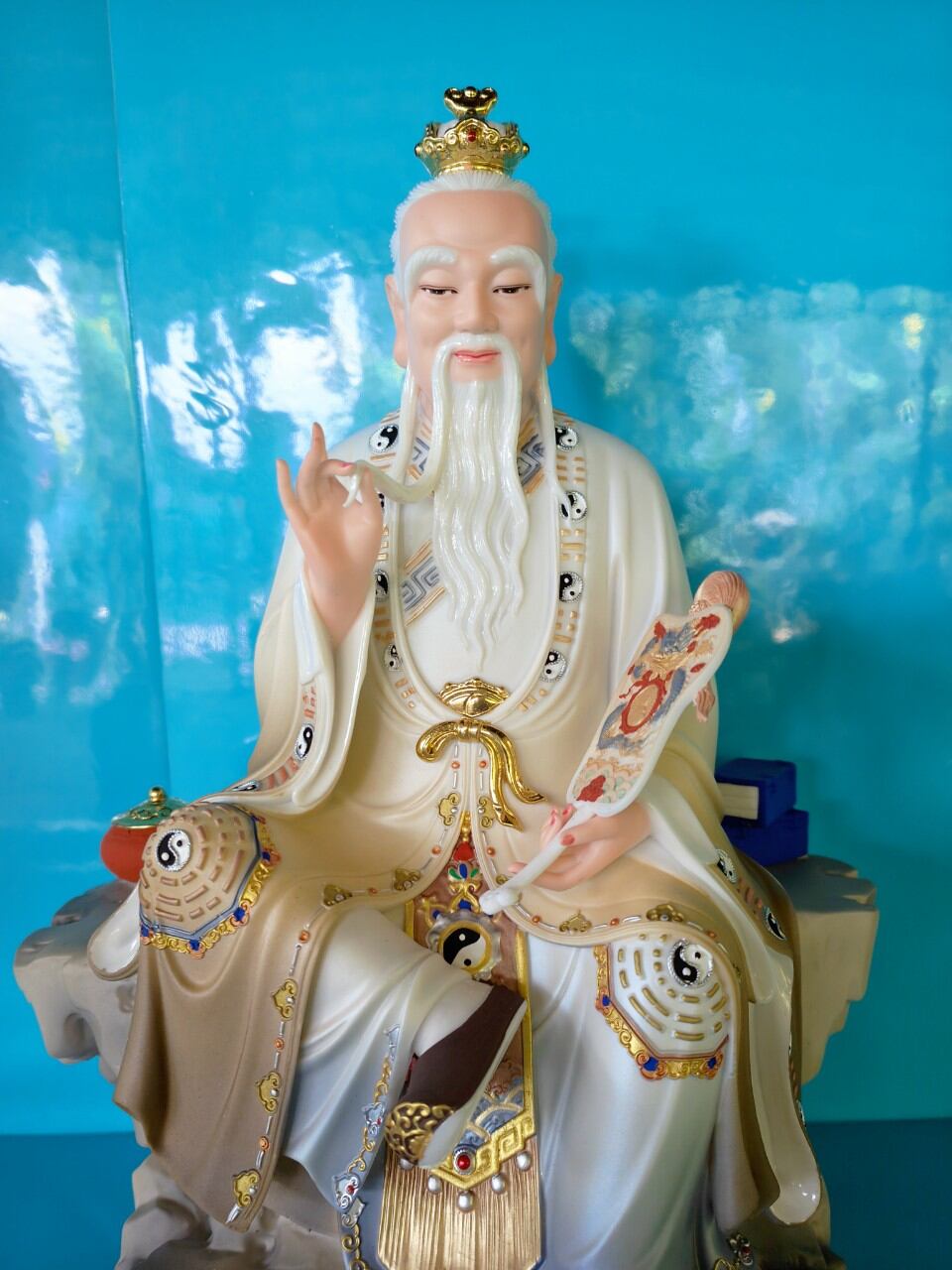 Tượng Thái Thượng Lão Quân cao 30cm