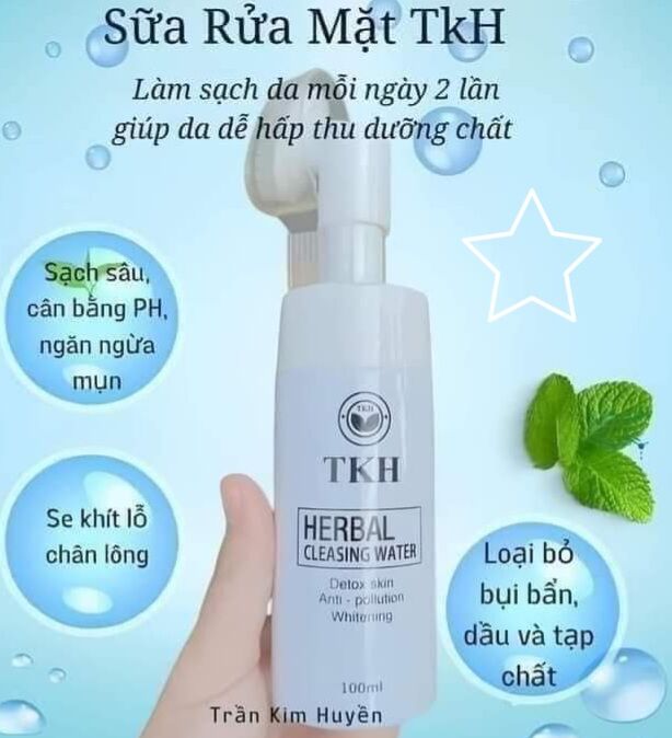 Sữa rửa mặt trà xanh