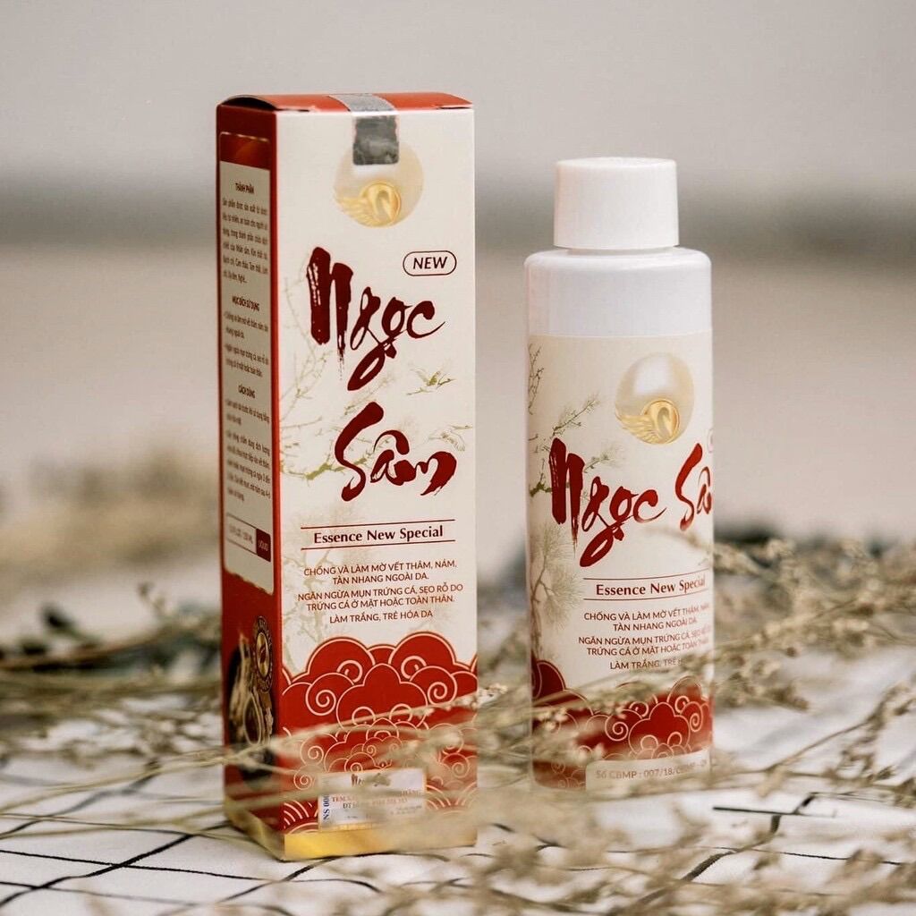 Ngọc Sâm Ngừa Mụn Trắng Da 150 ml