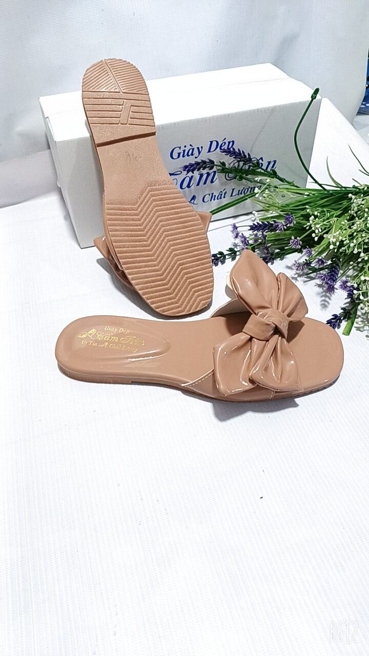 Ảnh thật giày sandal, dép thấp bigsize nữ size 33 đến 44