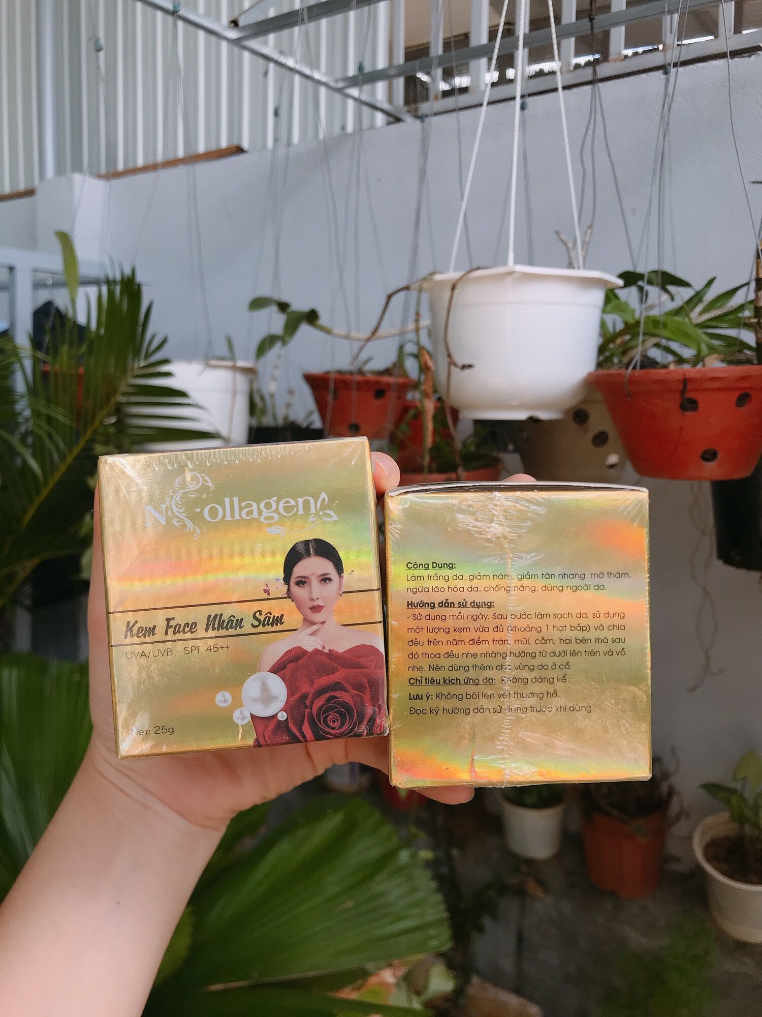 [ chính hãng] KEM FACE NHÂN SÂM N COLLAGEN