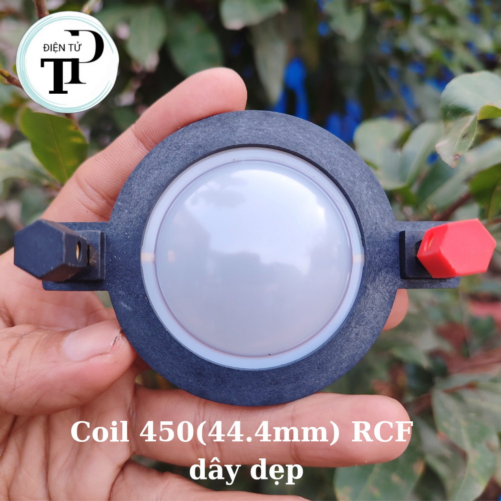 Coil treble 450 RCF dây đồng dẹp loại cọc ngắn