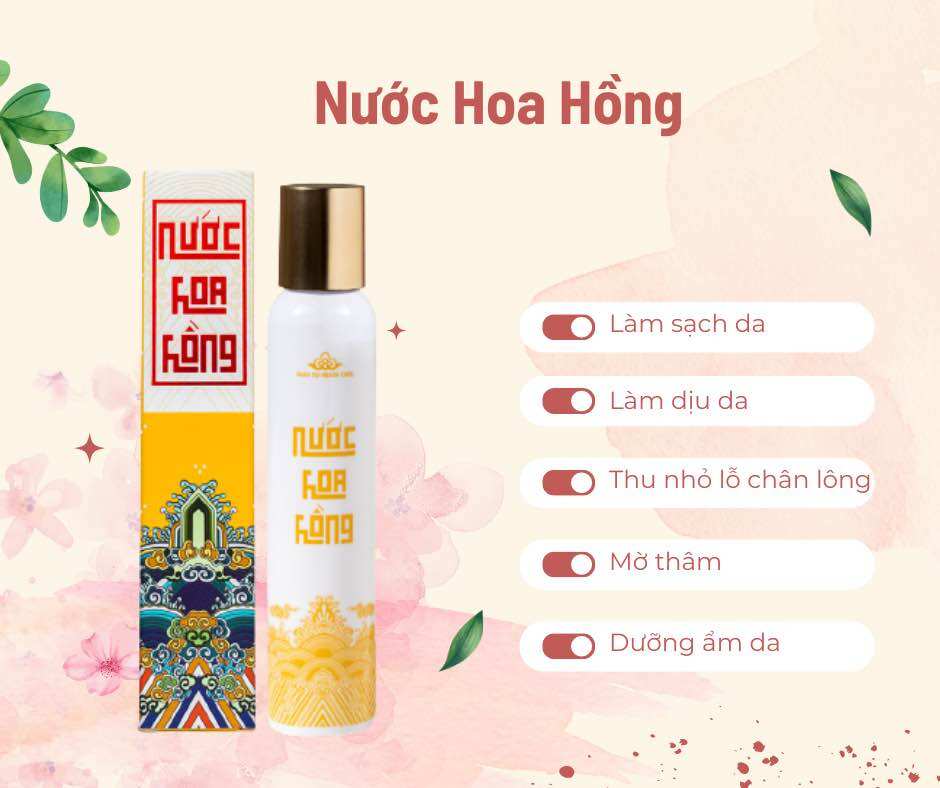 Nước hoa hồng Phấn Nụ Hoàng Cung