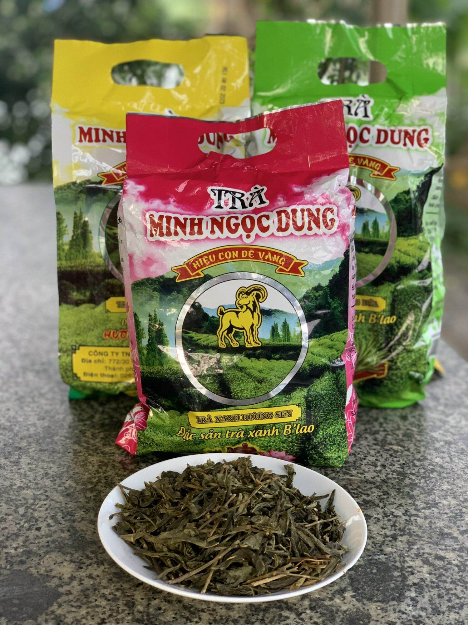 Trà Dứa Minh Ngọc Dung (HIỆU CON DÊ) 300g