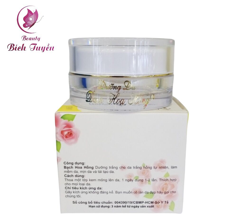 Kem Dưỡng Da Bach Hoa Hong  10g
