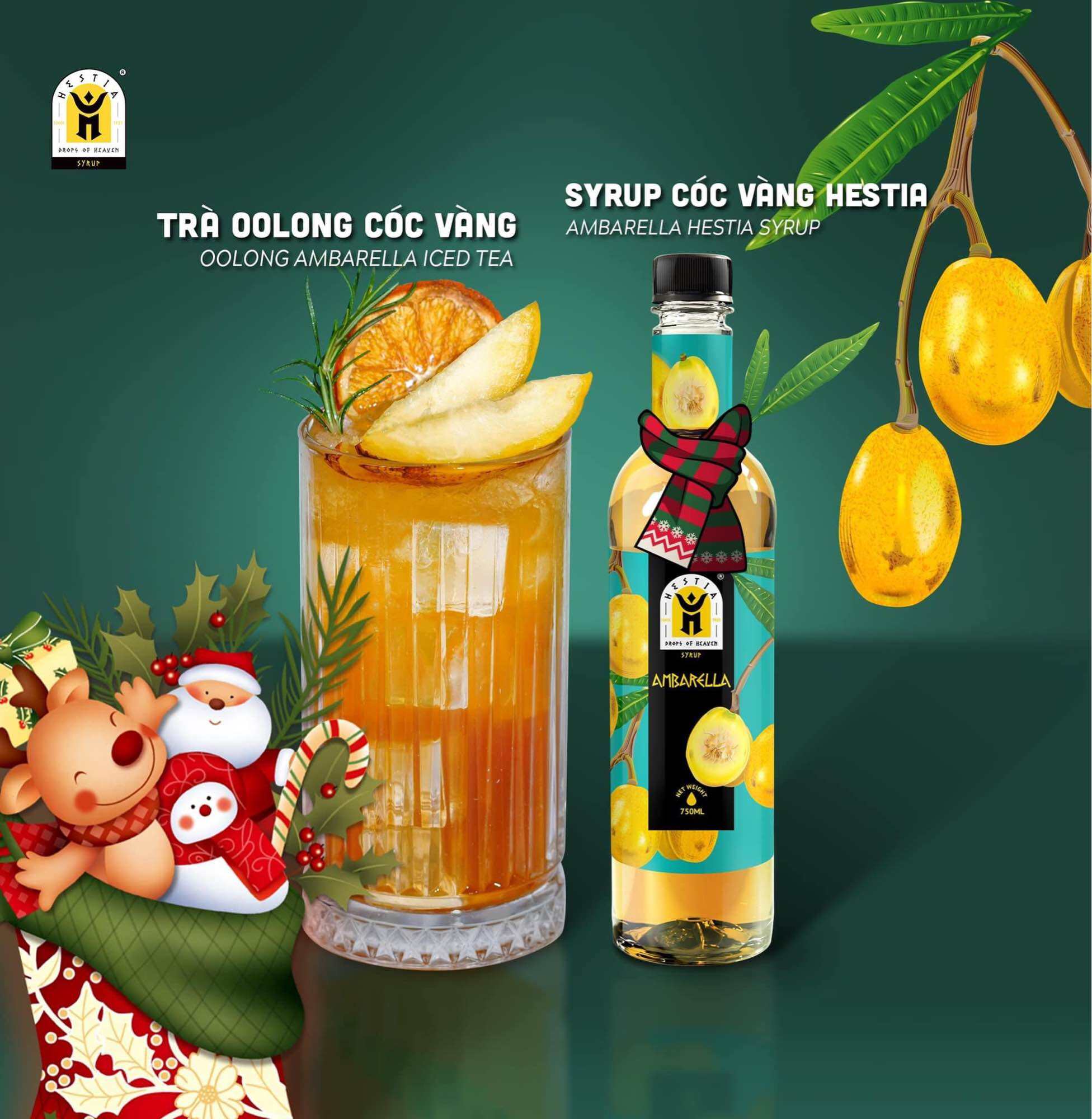 Siro/ Syrup Hestia Cóc Vàng 750ml