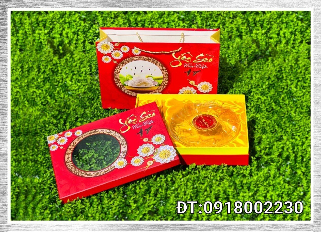 HỘP ĐỰNG YẾN SÀO (KHAY TÁO+ ĐƯỜNG)