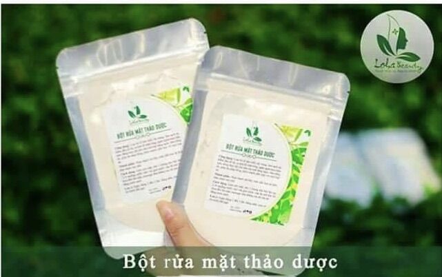 Bột rửa mặt thảo dược loha