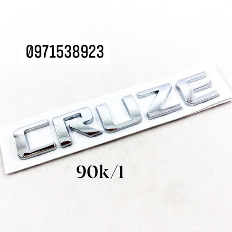 logo chữ chevrolet cruze