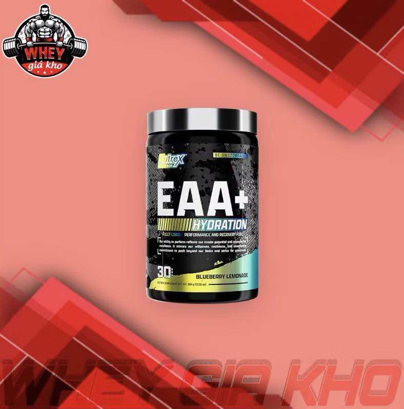 Nutrex EAA+ Hydration (30 lần dùng) | Tăng Cường Cơ Bắp + Bổ Sung Điện Giải