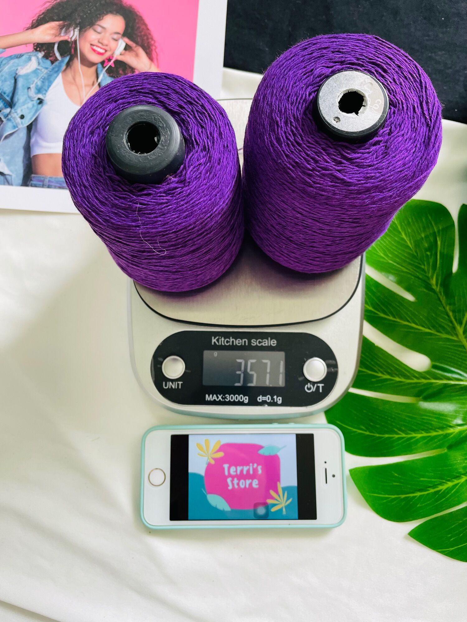 Sợi 100% cotton xe tròn - sợi mền nhỏ nhẹ đan móc mùa hè