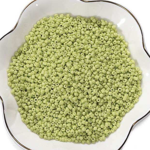 100Gram Hạt 3mm nhiều màu làm phụ kiện trang trí DIY