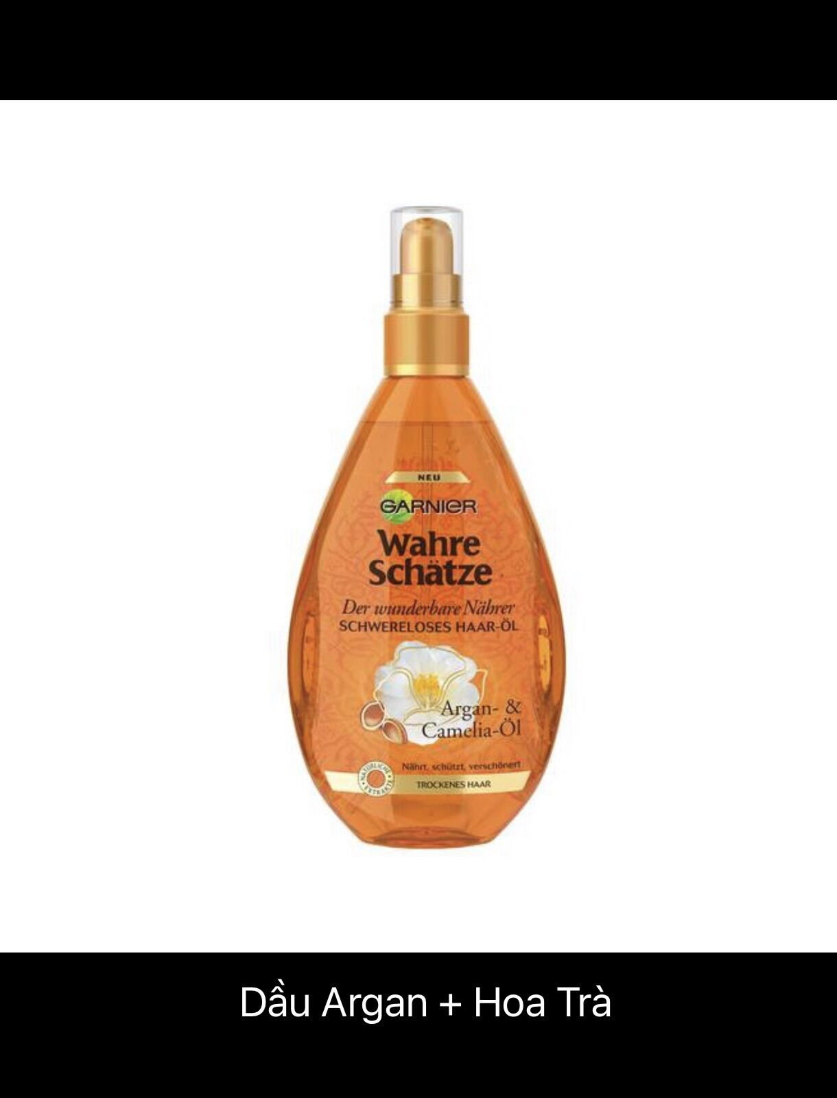 Dầu dưỡng tóc Garnier hoa trà