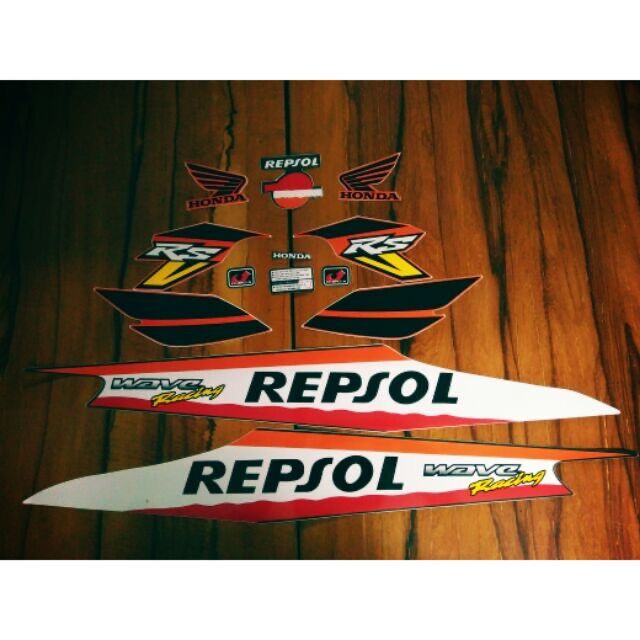 Bộ tem Wave A Repsol New hàng nhập Thái Lan