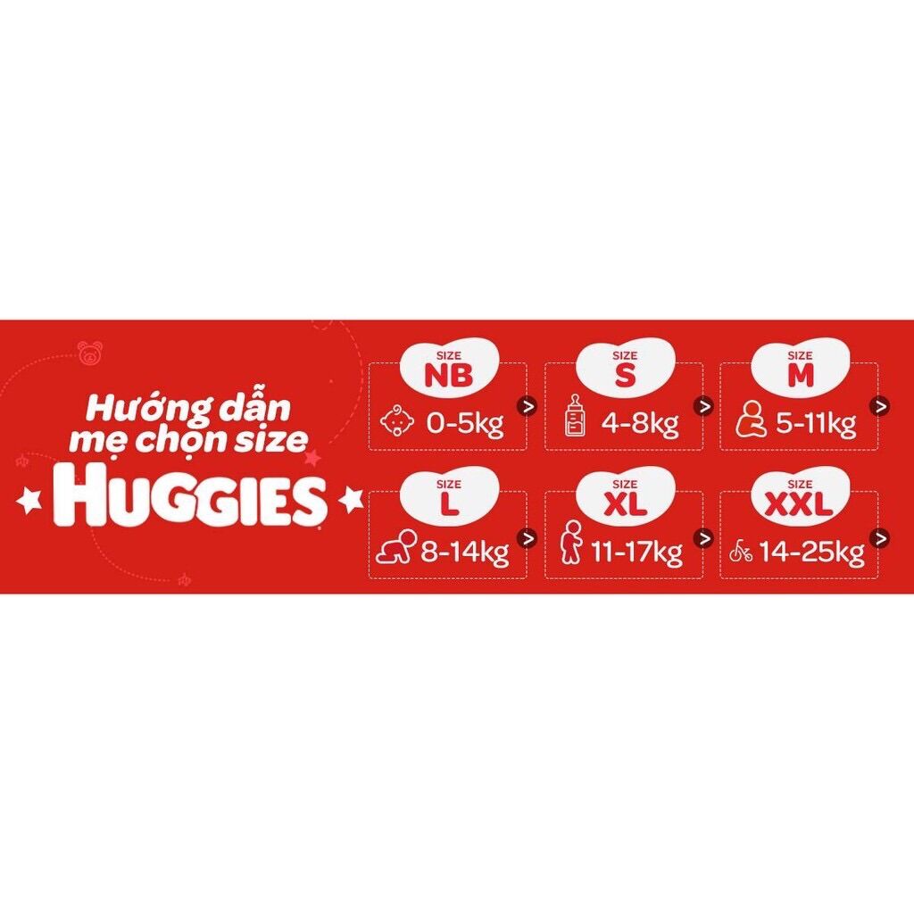Tã dán huggies S56 mẫu mới