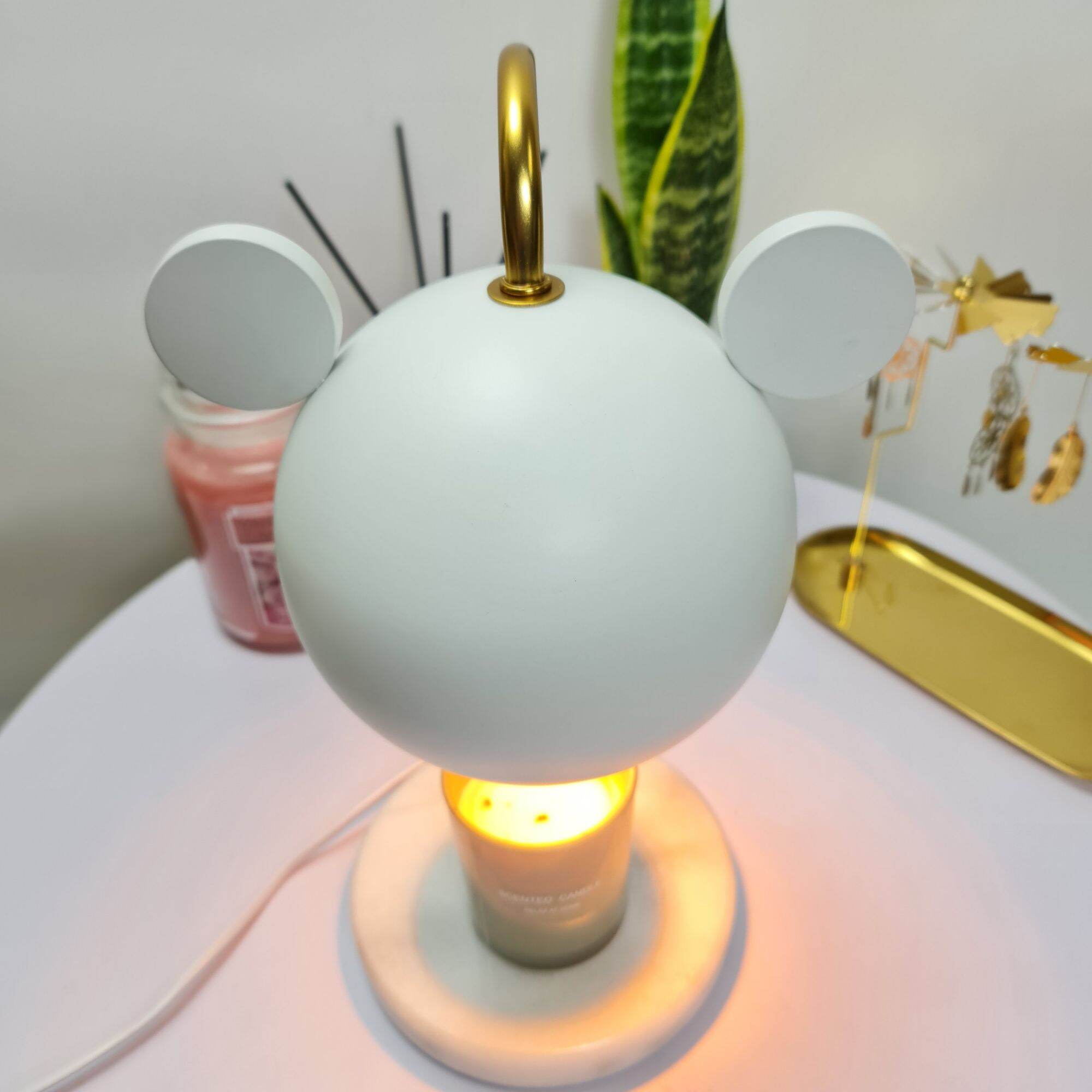 Đèn đốt nến thơm Mickey - Chỉnh độ sáng to nhỏ