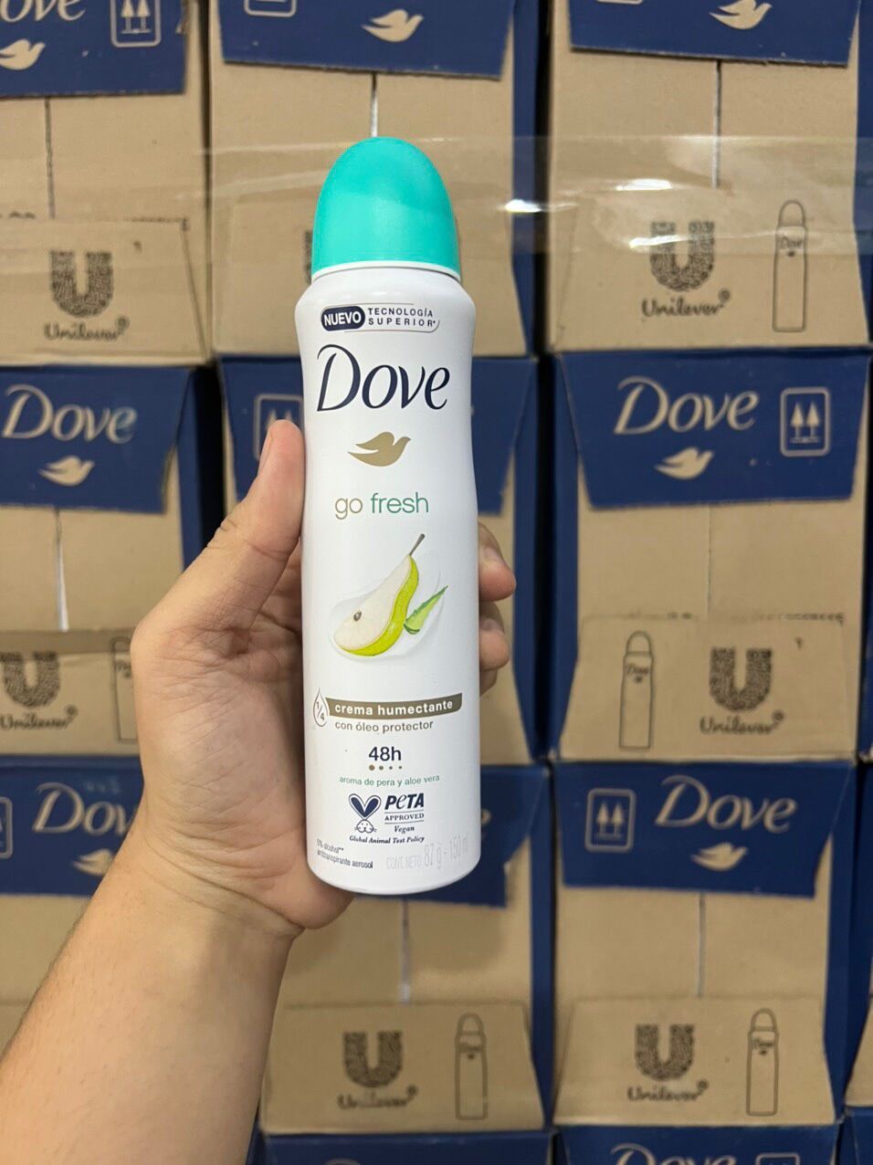 Xịt khử mùi dove 150ml