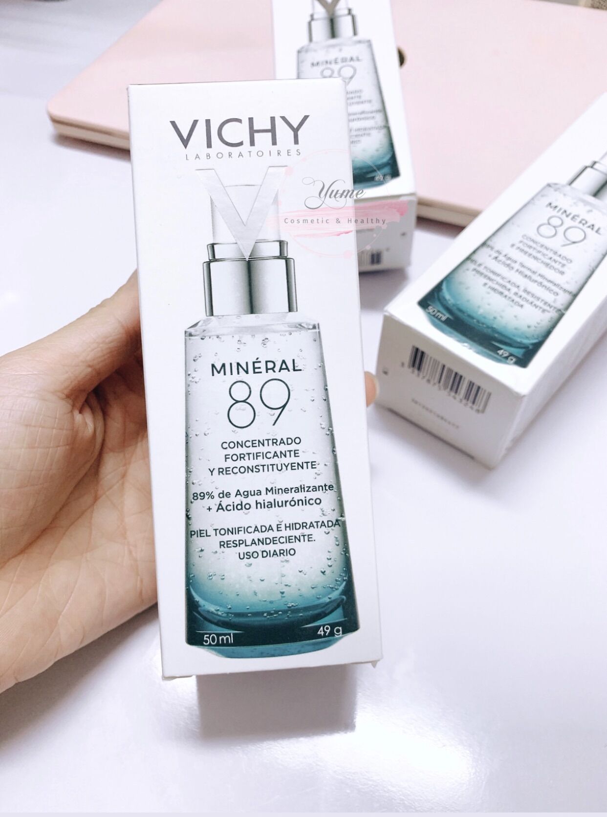 [Có bill]Serum cấp nước, phục hồi da Vichy mineral 89