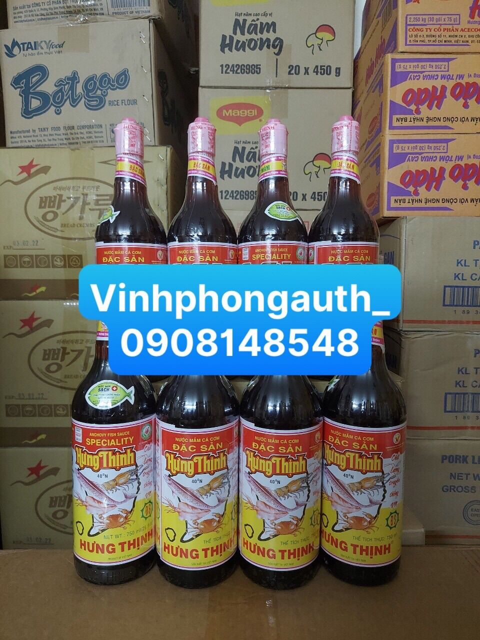 Nước mắm đặc sản Hưng Thịnh 40 độ đạm 750ml